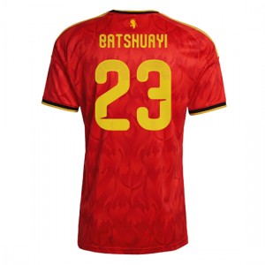Belgia Michy Batshuayi #23 Jalkapallovaatteet Kotipaita MM-kisat 2026 Lyhythihainen